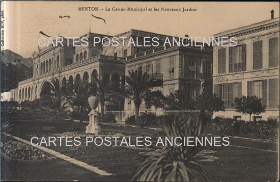 Cartes postales anciennes > CARTES POSTALES > carte postale ancienne > cartes-postales-ancienne.com Alpes maritimes 06 Menton