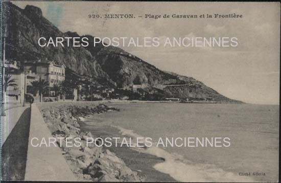 Cartes postales anciennes > CARTES POSTALES > carte postale ancienne > cartes-postales-ancienne.com Provence alpes cote d'azur Alpes maritimes Menton