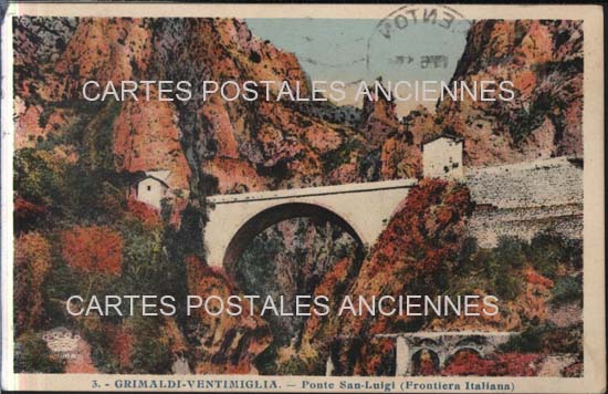 Cartes postales anciennes > CARTES POSTALES > carte postale ancienne > cartes-postales-ancienne.com Alpes maritimes 06 Menton