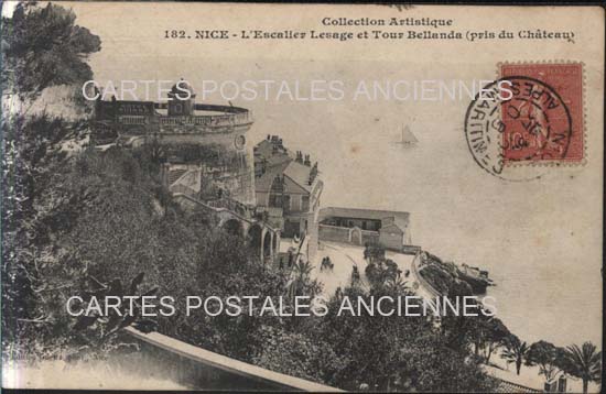 Cartes postales anciennes > CARTES POSTALES > carte postale ancienne > cartes-postales-ancienne.com Provence alpes cote d'azur Alpes maritimes Nice