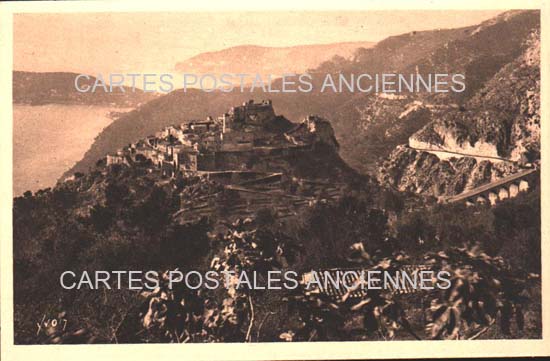 Cartes postales anciennes > CARTES POSTALES > carte postale ancienne > cartes-postales-ancienne.com Provence alpes cote d'azur Alpes maritimes Eze