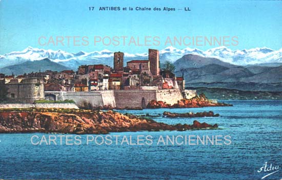 Cartes postales anciennes > CARTES POSTALES > carte postale ancienne > cartes-postales-ancienne.com Alpes maritimes 06 Antibes