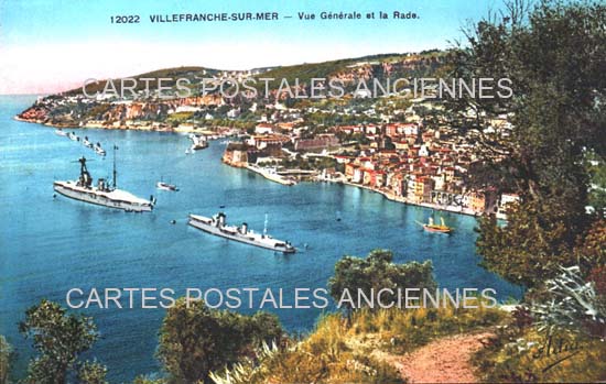 Cartes postales anciennes > CARTES POSTALES > carte postale ancienne > cartes-postales-ancienne.com Alpes maritimes 06 Villefranche Sur Mer