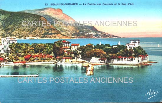 Cartes postales anciennes > CARTES POSTALES > carte postale ancienne > cartes-postales-ancienne.com Provence alpes cote d'azur Alpes maritimes Beaulieu Sur Mer