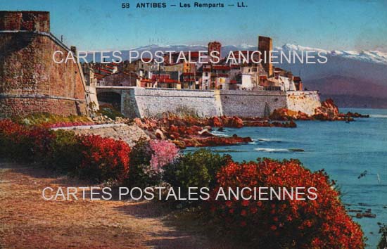 Cartes postales anciennes > CARTES POSTALES > carte postale ancienne > cartes-postales-ancienne.com Provence alpes cote d'azur Alpes maritimes Antibes