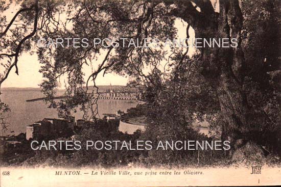 Cartes postales anciennes > CARTES POSTALES > carte postale ancienne > cartes-postales-ancienne.com Alpes maritimes 06 Menton