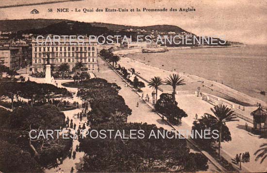 Cartes postales anciennes > CARTES POSTALES > carte postale ancienne > cartes-postales-ancienne.com Provence alpes cote d'azur Alpes maritimes Nice