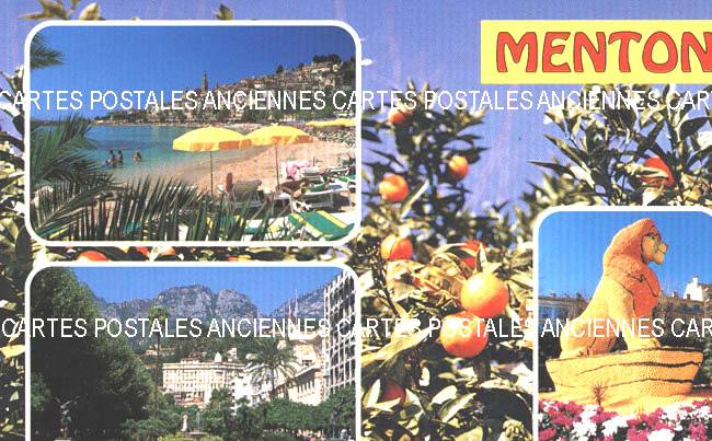 Cartes postales anciennes > CARTES POSTALES > carte postale ancienne > cartes-postales-ancienne.com Provence alpes cote d'azur Alpes maritimes Menton