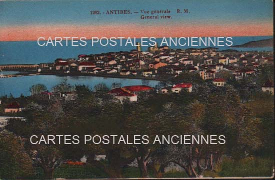 Cartes postales anciennes > CARTES POSTALES > carte postale ancienne > cartes-postales-ancienne.com Alpes maritimes 06 Antibes