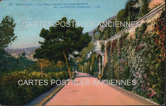 Cartes postales anciennes > CARTES POSTALES > carte postale ancienne > cartes-postales-ancienne.com Alpes maritimes 06 Beaulieu Sur Mer