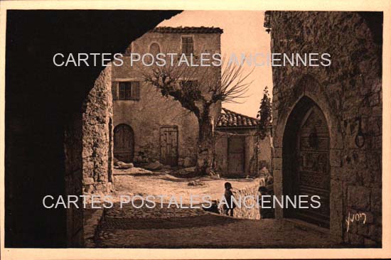 Cartes postales anciennes > CARTES POSTALES > carte postale ancienne > cartes-postales-ancienne.com Alpes maritimes 06 Eze