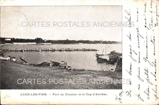 Cartes postales anciennes > CARTES POSTALES > carte postale ancienne > cartes-postales-ancienne.com Provence alpes cote d'azur Alpes maritimes Juan Les Pins