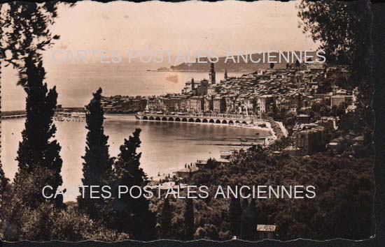 Cartes postales anciennes > CARTES POSTALES > carte postale ancienne > cartes-postales-ancienne.com Provence alpes cote d'azur Alpes maritimes Menton