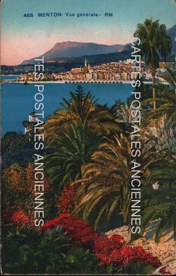 Cartes postales anciennes > CARTES POSTALES > carte postale ancienne > cartes-postales-ancienne.com Alpes maritimes 06 Menton