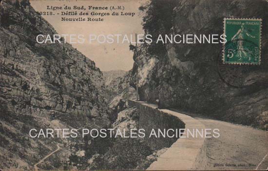 Cartes postales anciennes > CARTES POSTALES > carte postale ancienne > cartes-postales-ancienne.com Provence alpes cote d'azur Alpes maritimes Tourette Sur Loup