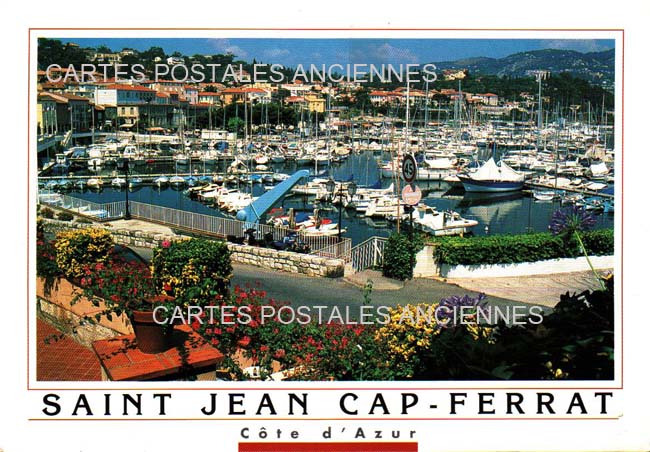 Cartes postales anciennes > CARTES POSTALES > carte postale ancienne > cartes-postales-ancienne.com Provence alpes cote d'azur Alpes maritimes Saint Jean Cap Ferrat