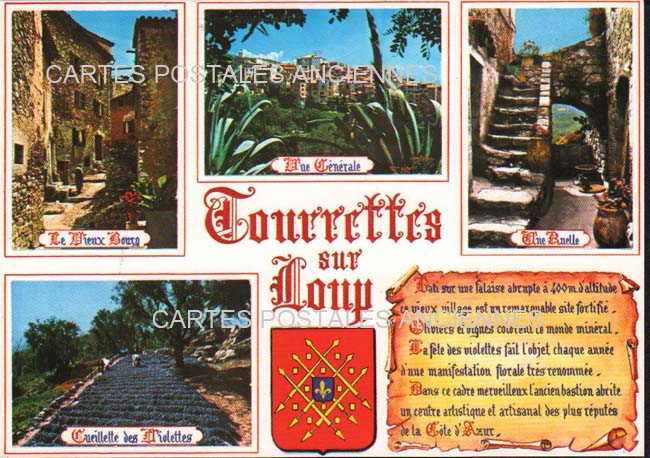 Cartes postales anciennes > CARTES POSTALES > carte postale ancienne > cartes-postales-ancienne.com Alpes maritimes 06 Tourette Sur Loup