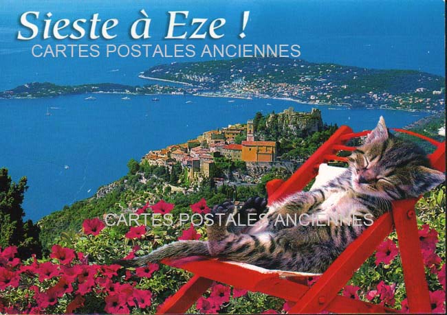 Cartes postales anciennes > CARTES POSTALES > carte postale ancienne > cartes-postales-ancienne.com Alpes maritimes 06 Eze