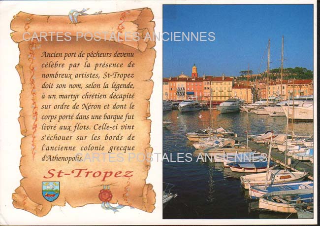 Cartes postales anciennes > CARTES POSTALES > carte postale ancienne > cartes-postales-ancienne.com Provence alpes cote d'azur Var Saint Tropez