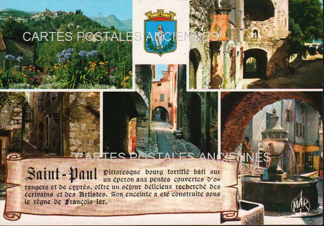 Cartes postales anciennes > CARTES POSTALES > carte postale ancienne > cartes-postales-ancienne.com Alpes maritimes 06 Saint Paul