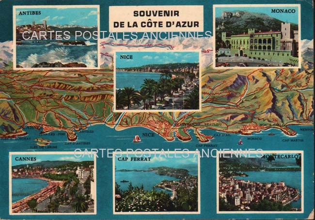 Cartes postales anciennes > CARTES POSTALES > carte postale ancienne > cartes-postales-ancienne.com Provence alpes cote d'azur Alpes maritimes Cannes