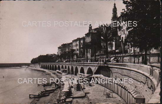 Cartes postales anciennes > CARTES POSTALES > carte postale ancienne > cartes-postales-ancienne.com Alpes maritimes 06 Menton