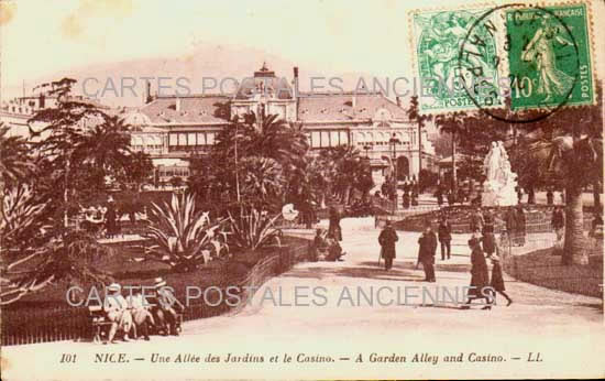 Cartes postales anciennes > CARTES POSTALES > carte postale ancienne > cartes-postales-ancienne.com Alpes maritimes 06 Nice