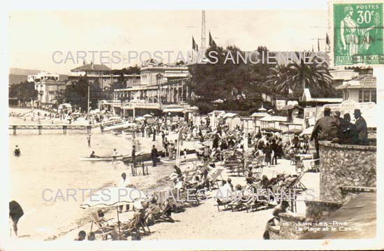 Cartes postales anciennes > CARTES POSTALES > carte postale ancienne > cartes-postales-ancienne.com Provence alpes cote d'azur Alpes maritimes Juan Les Pins