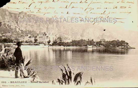 Cartes postales anciennes > CARTES POSTALES > carte postale ancienne > cartes-postales-ancienne.com Provence alpes cote d'azur Alpes maritimes Beaulieu Sur Mer