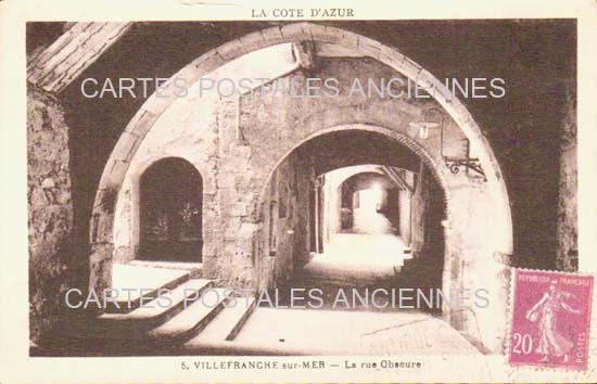 Cartes postales anciennes > CARTES POSTALES > carte postale ancienne > cartes-postales-ancienne.com Provence alpes cote d'azur Alpes maritimes Villefranche Sur Mer