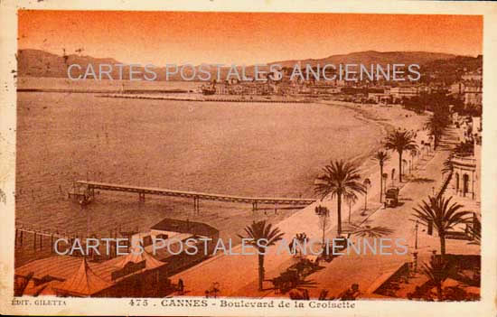 Cartes postales anciennes > CARTES POSTALES > carte postale ancienne > cartes-postales-ancienne.com Provence alpes cote d'azur Alpes maritimes Cannes