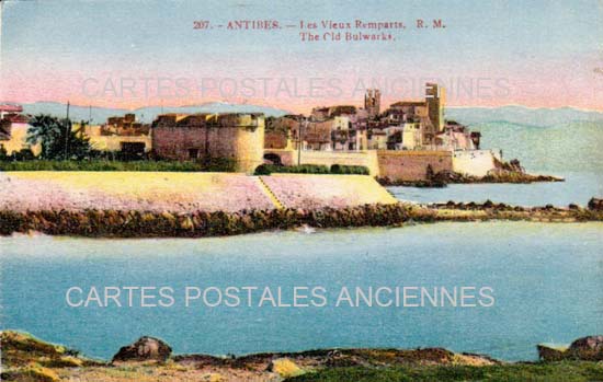 Cartes postales anciennes > CARTES POSTALES > carte postale ancienne > cartes-postales-ancienne.com Provence alpes cote d'azur Alpes maritimes Antibes