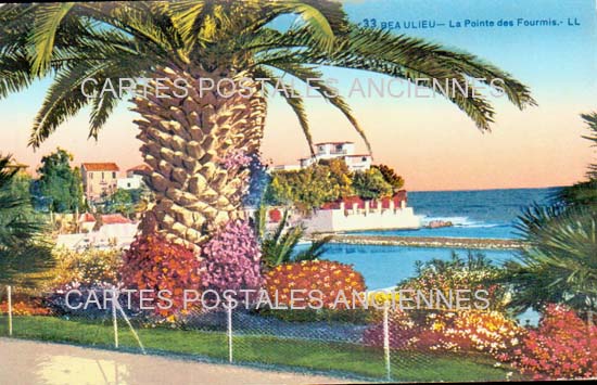 Cartes postales anciennes > CARTES POSTALES > carte postale ancienne > cartes-postales-ancienne.com Provence alpes cote d'azur Alpes maritimes Beaulieu Sur Mer