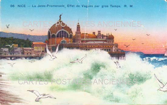 Cartes postales anciennes > CARTES POSTALES > carte postale ancienne > cartes-postales-ancienne.com Provence alpes cote d'azur Alpes maritimes Nice