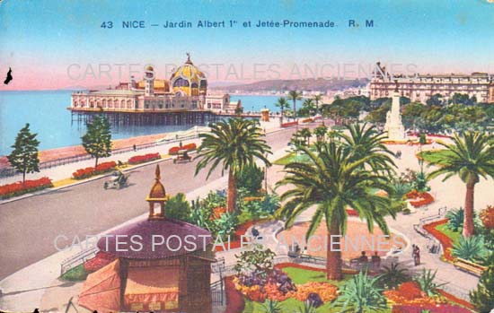 Cartes postales anciennes > CARTES POSTALES > carte postale ancienne > cartes-postales-ancienne.com Provence alpes cote d'azur Alpes maritimes Nice