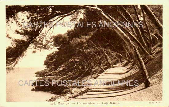 Cartes postales anciennes > CARTES POSTALES > carte postale ancienne > cartes-postales-ancienne.com Provence alpes cote d'azur Alpes maritimes Menton