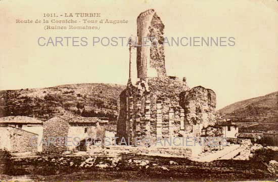 Cartes postales anciennes > CARTES POSTALES > carte postale ancienne > cartes-postales-ancienne.com Provence alpes cote d'azur Alpes maritimes La Turbie