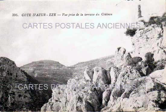 Cartes postales anciennes > CARTES POSTALES > carte postale ancienne > cartes-postales-ancienne.com Provence alpes cote d'azur Alpes maritimes Eze