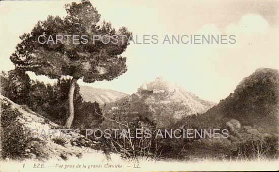 Cartes postales anciennes > CARTES POSTALES > carte postale ancienne > cartes-postales-ancienne.com Provence alpes cote d'azur Alpes maritimes Eze