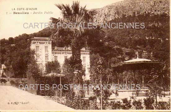 Cartes postales anciennes > CARTES POSTALES > carte postale ancienne > cartes-postales-ancienne.com  Beaulieu Sur Mer