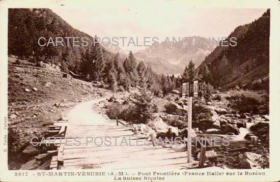 Cartes postales anciennes > CARTES POSTALES > carte postale ancienne > cartes-postales-ancienne.com  Saint Martin Vesubie