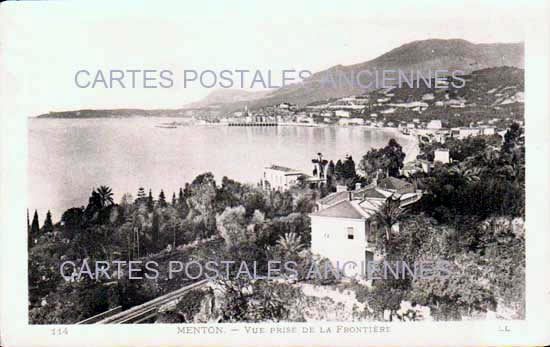 Cartes postales anciennes > CARTES POSTALES > carte postale ancienne > cartes-postales-ancienne.com  Menton