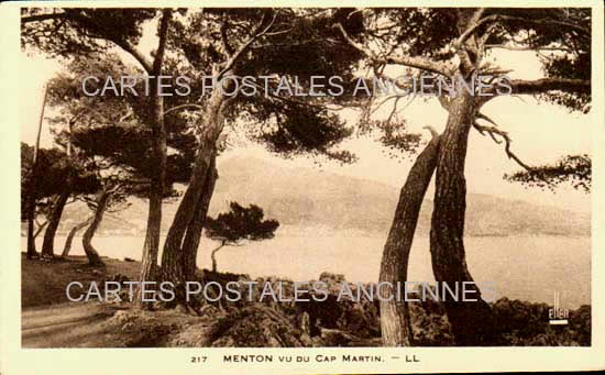 Cartes postales anciennes > CARTES POSTALES > carte postale ancienne > cartes-postales-ancienne.com  Menton