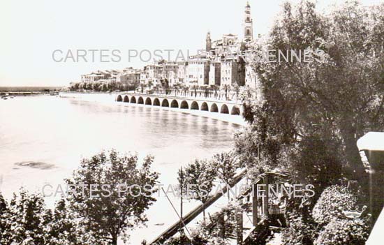 Cartes postales anciennes > CARTES POSTALES > carte postale ancienne > cartes-postales-ancienne.com Provence alpes cote d'azur Alpes maritimes Menton