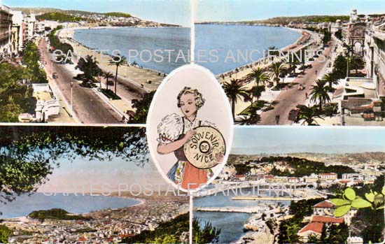 Cartes postales anciennes > CARTES POSTALES > carte postale ancienne > cartes-postales-ancienne.com Provence alpes cote d'azur Alpes maritimes Nice