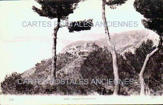 Cartes postales anciennes > CARTES POSTALES > carte postale ancienne > cartes-postales-ancienne.com Provence alpes cote d'azur Alpes maritimes Eze