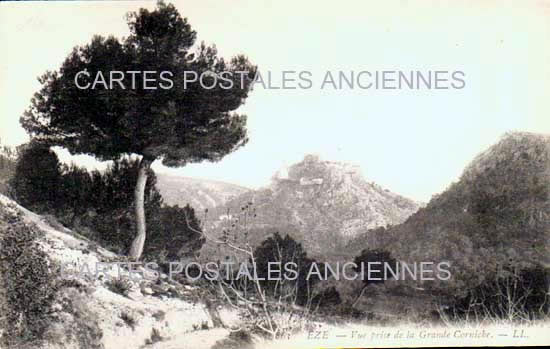 Cartes postales anciennes > CARTES POSTALES > carte postale ancienne > cartes-postales-ancienne.com Provence alpes cote d'azur Alpes maritimes Eze