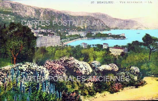 Cartes postales anciennes > CARTES POSTALES > carte postale ancienne > cartes-postales-ancienne.com Provence alpes cote d'azur Alpes maritimes Beaulieu Sur Mer