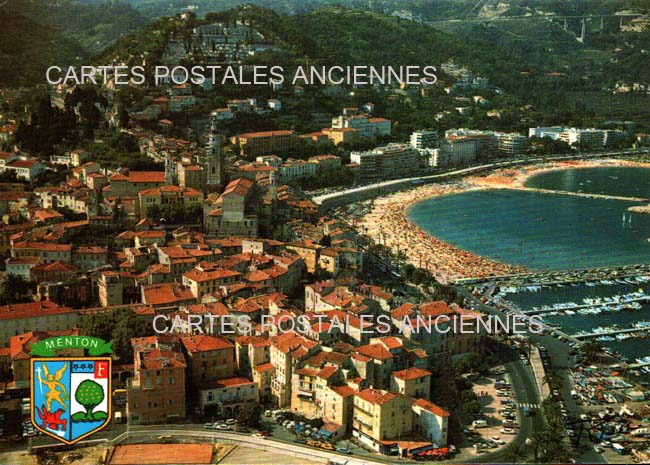 Cartes postales anciennes > CARTES POSTALES > carte postale ancienne > cartes-postales-ancienne.com Provence alpes cote d'azur Alpes maritimes Menton