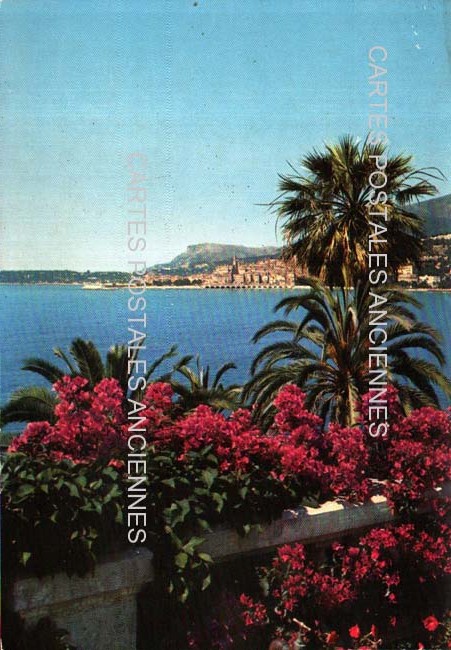 Cartes postales anciennes > CARTES POSTALES > carte postale ancienne > cartes-postales-ancienne.com Provence alpes cote d'azur Alpes maritimes Menton